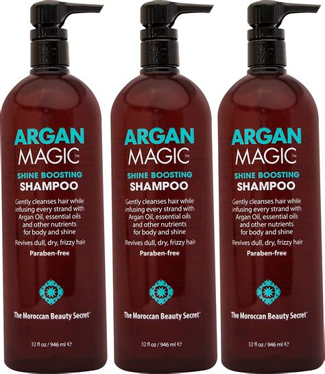 Say Bye to Dull Hair with Argan Magic Shampoo and Conditioner